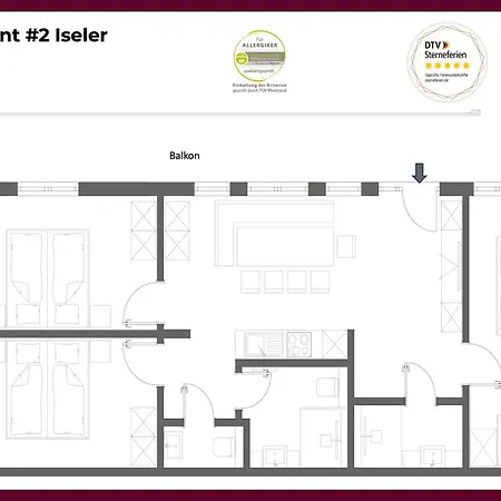 Hirschbach Appartement *